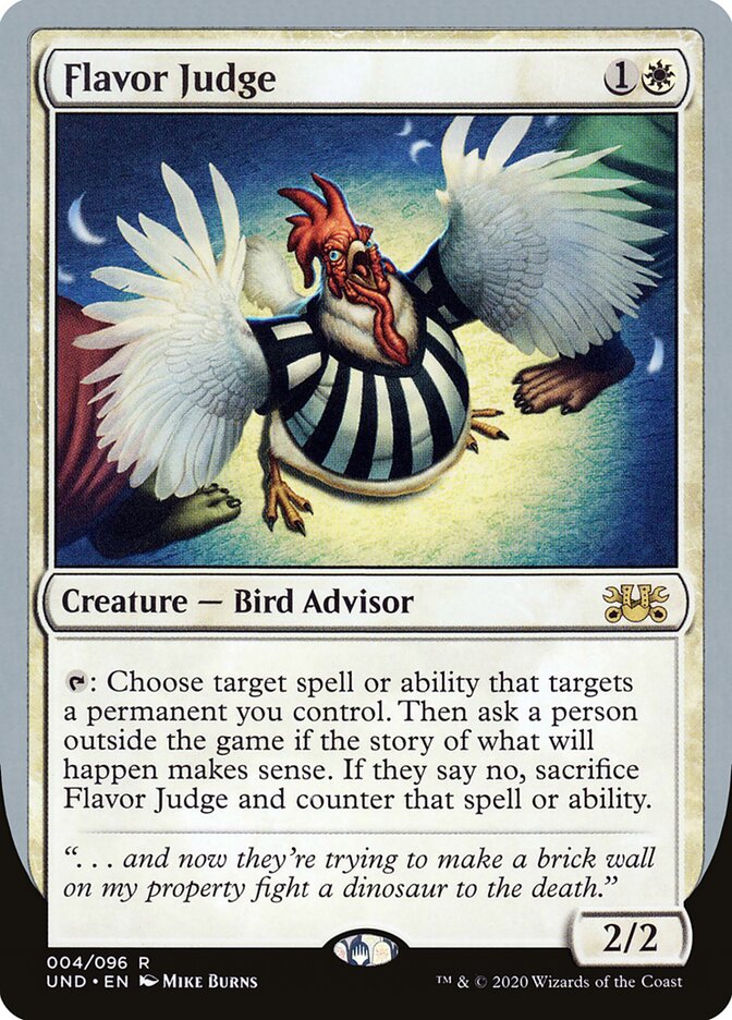 Flavor Judge / Flavor Judge - Magic: The Gathering - MoxLand