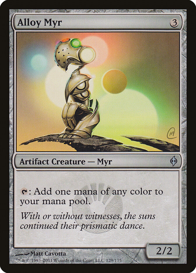 Myr de Liga / Alloy Myr - Magic: The Gathering - MoxLand