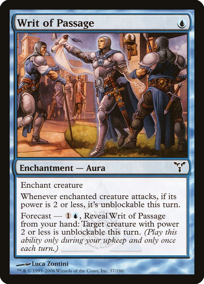 Mandado de Passagem / Writ of Passage - Magic: The Gathering - MoxLand