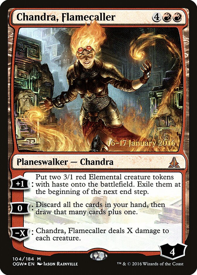 Chandra, Invocadora do Fogo / Chandra, Flamecaller - Magic: The Gathering - MoxLand
