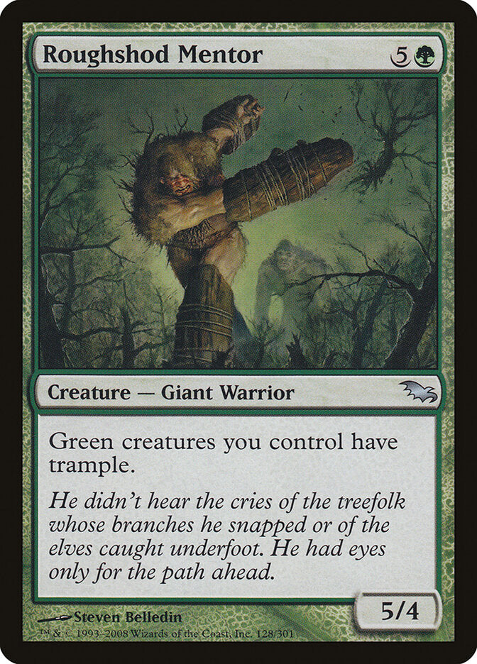 Mentor Grosseirão / Roughshod Mentor - Magic: The Gathering - MoxLand