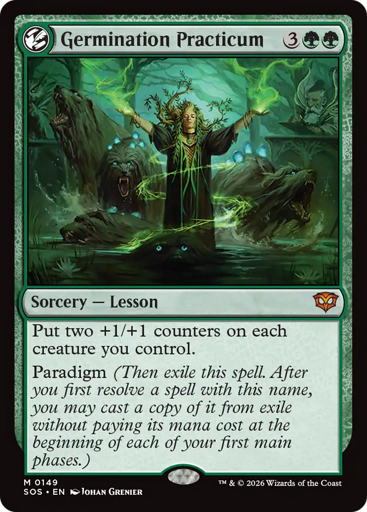 Germination Practicum - Magic: The Gathering - MoxLand