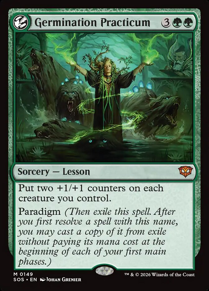 Germination Practicum - Magic: The Gathering - MoxLand
