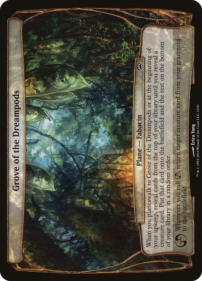 Bosque dos Casulos Oníricos / Grove of the Dreampods - Magic: The Gathering - MoxLand