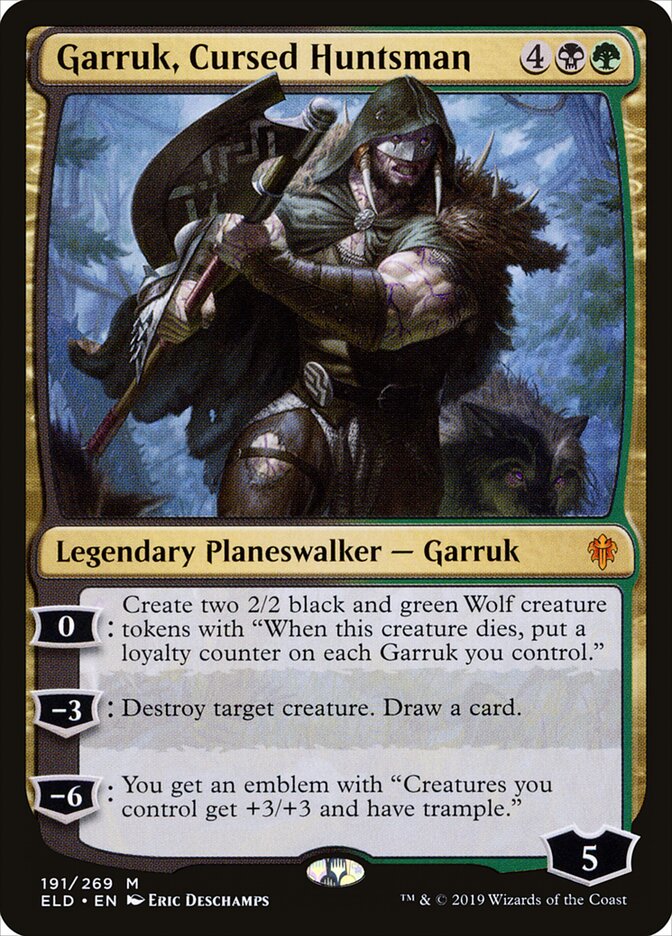 Garruk, Caçador Amaldiçoado / Garruk, Cursed Huntsman - Magic: The Gathering - MoxLand