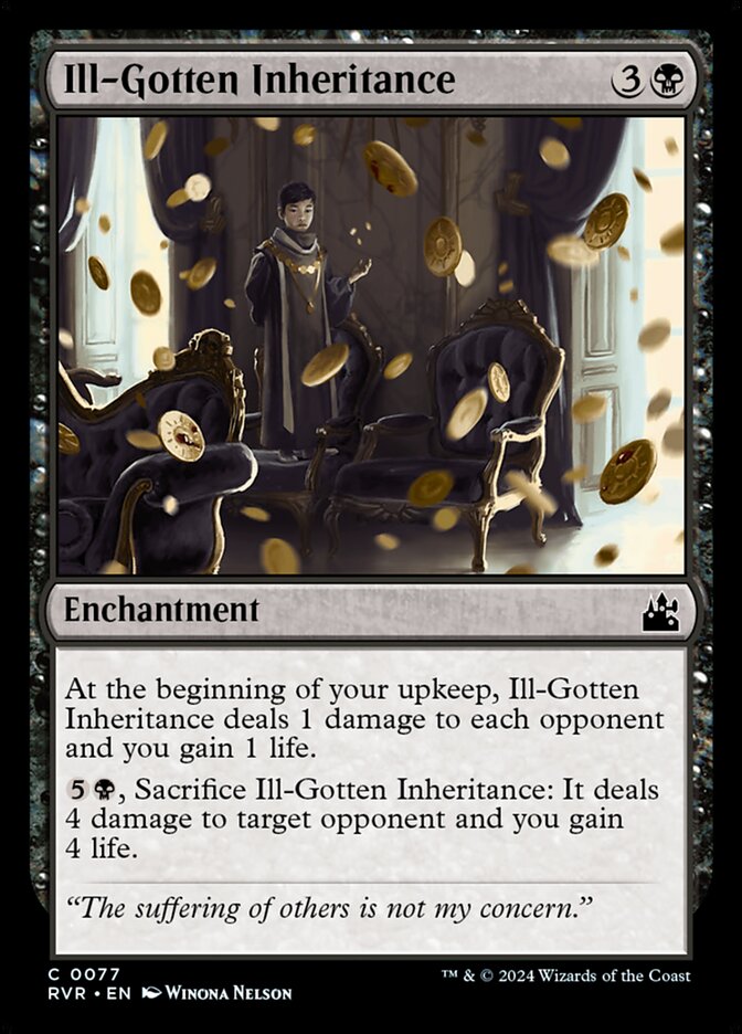 Herança Ilícita / Ill-Gotten Inheritance - Magic: The Gathering - MoxLand