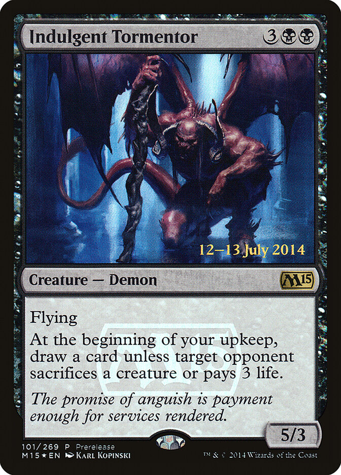 Algoz Indulgente / Indulgent Tormentor - Magic: The Gathering - MoxLand