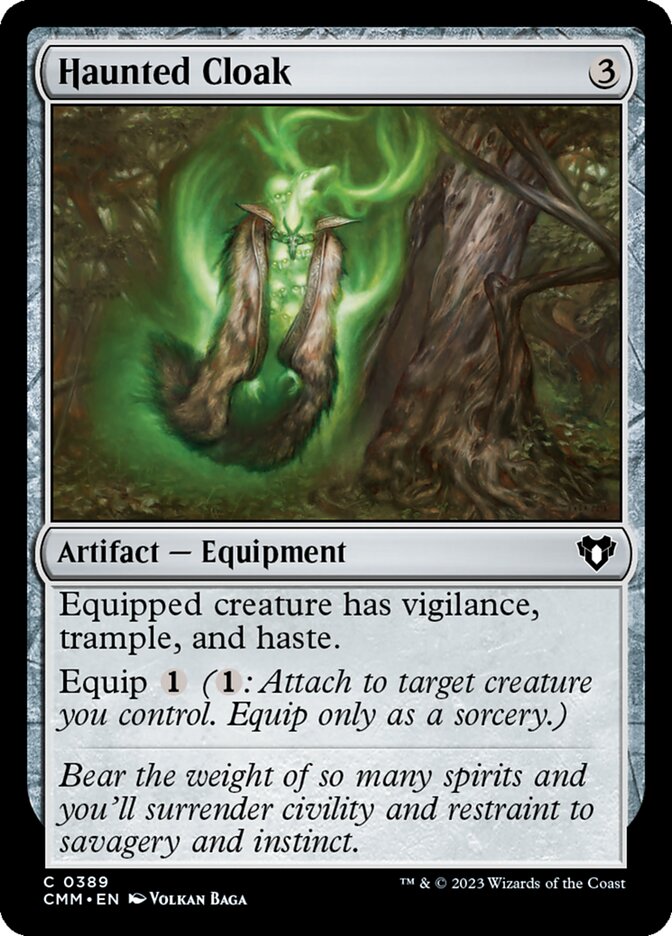 Manto Assombrado / Haunted Cloak - Magic: The Gathering - MoxLand