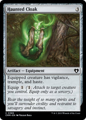 Manto Assombrado / Haunted Cloak - Magic: The Gathering - MoxLand