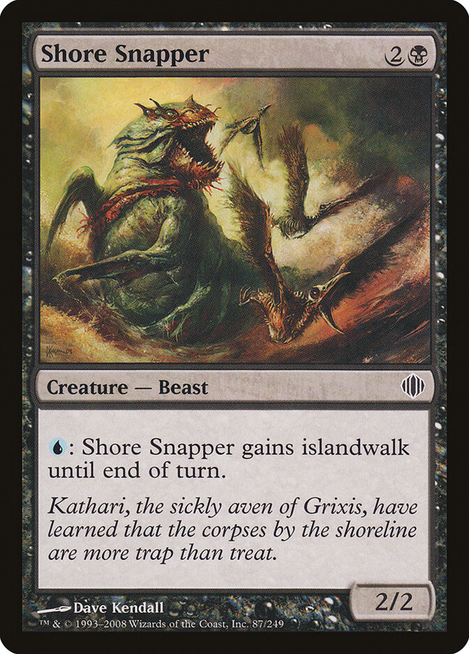 Abocanhador Costeiro / Shore Snapper - Magic: The Gathering - MoxLand