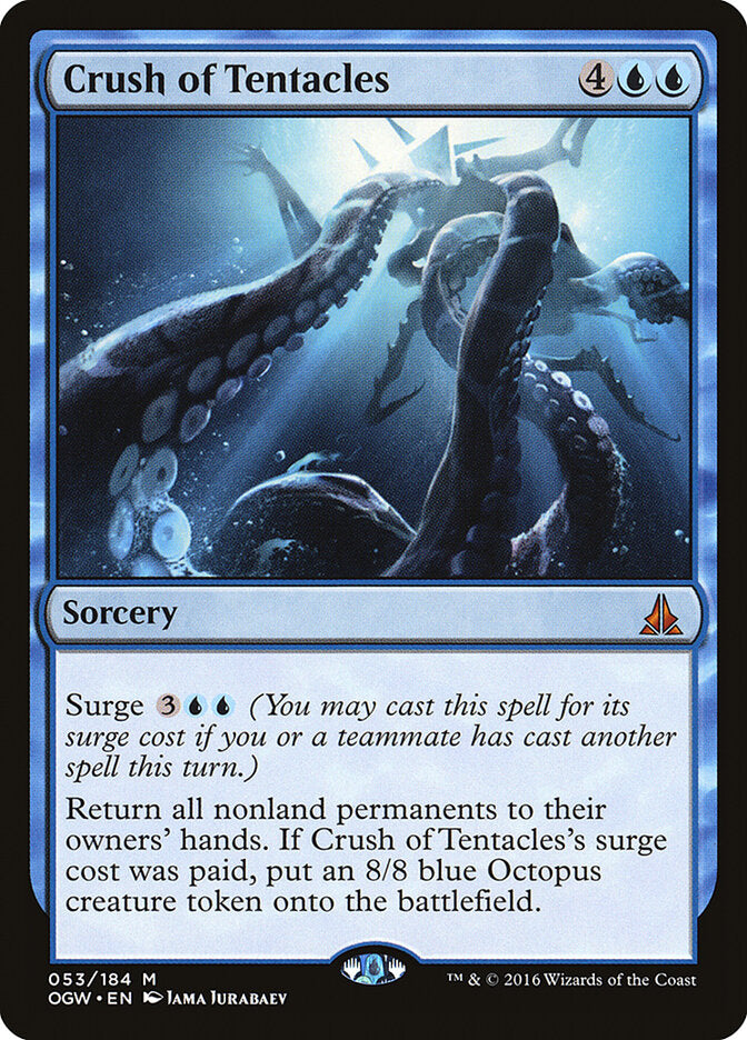Abraço dos Tentáculos / Crush of Tentacles - Magic: The Gathering - MoxLand