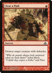 Abrir Caminho / Clear a Path - Magic: The Gathering - MoxLand