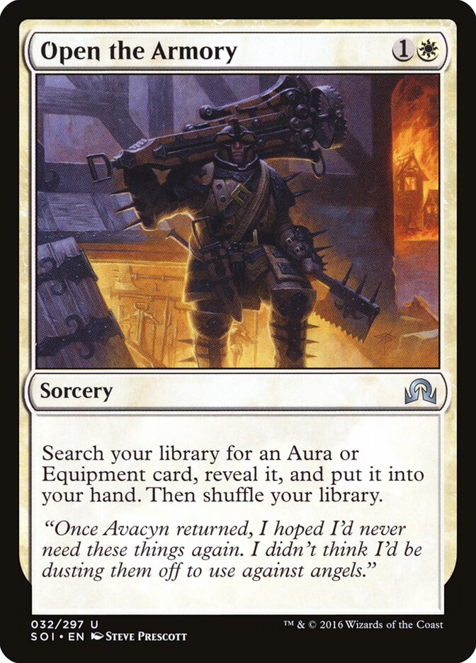 Abrir o Arsenal / Open the Armory - Magic: The Gathering - MoxLand