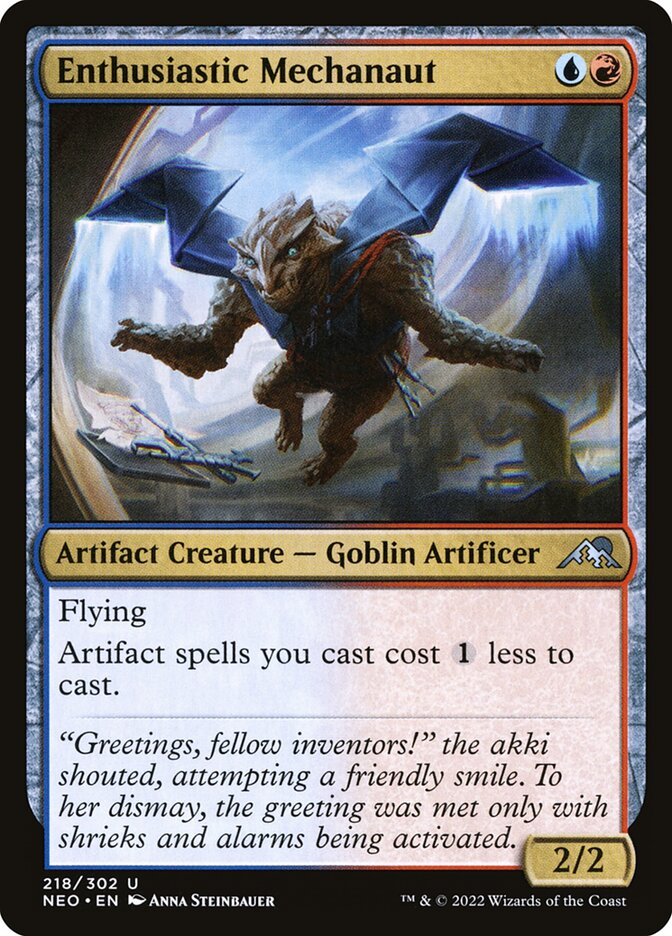 Mecanauta Entusiástica / Enthusiastic Mechanaut - Magic: The Gathering - MoxLand