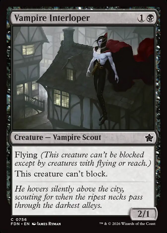 Vampiro Intruso / Vampire Interloper - Magic: The Gathering - MoxLand