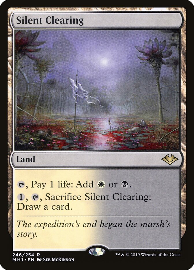 Clareira Silenciosa / Silent Clearing - Magic: The Gathering - MoxLand