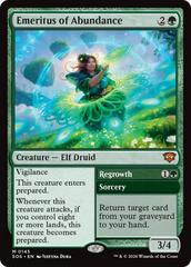 Emeritus of Abundance - Magic: The Gathering - MoxLand