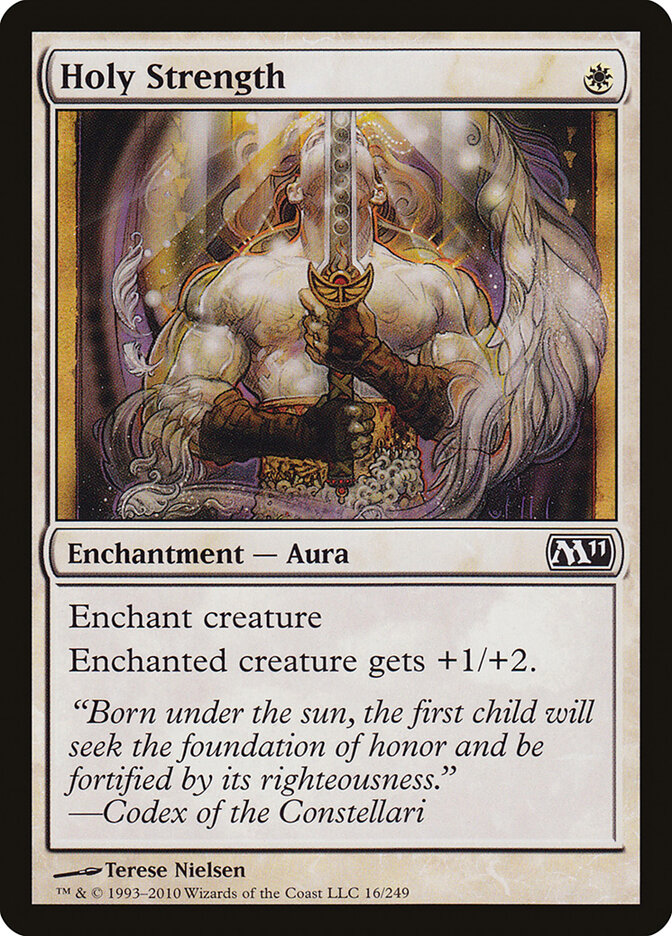 Força Divina / Holy Strength - Magic: The Gathering - MoxLand