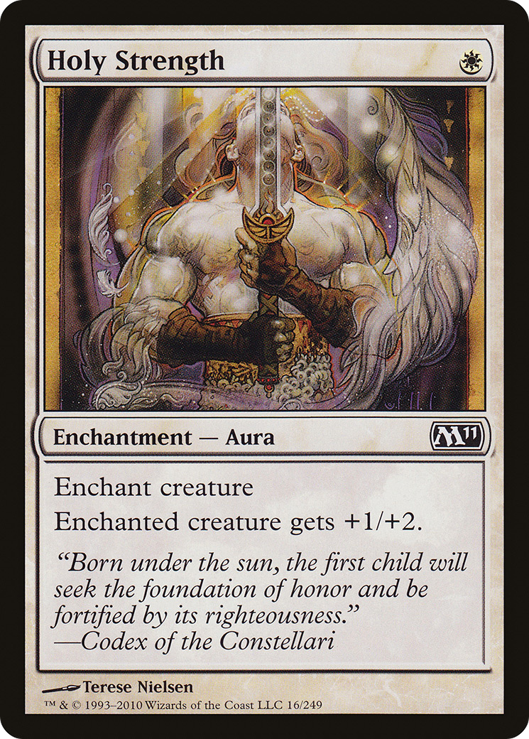 Força Divina / Holy Strength - Magic: The Gathering - MoxLand