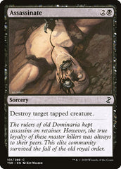 Assassinar / Assassinate - Magic: The Gathering - MoxLand