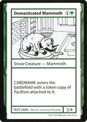 Domesticated Mammoth - Magic: The Gathering - MoxLand