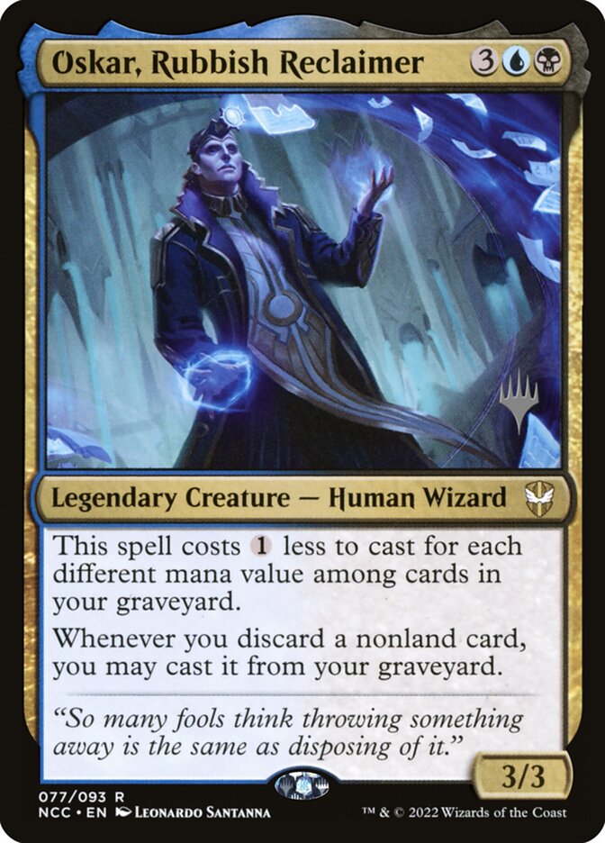 Oskar, Recuperador de Lixo / Oskar, Rubbish Reclaimer - Magic: The Gathering - MoxLand