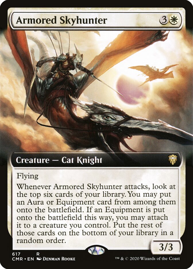 Caçadora Celeste Armadurada / Armored Skyhunter - Magic: The Gathering - MoxLand