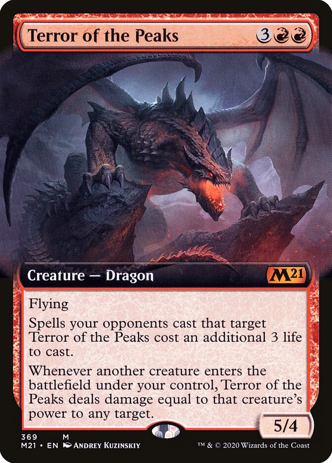 Terror dos Picos / Terror of the Peaks - Magic: The Gathering - MoxLand