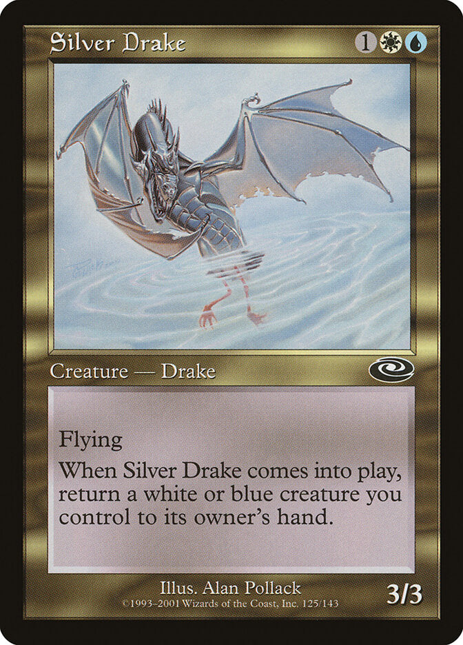 Dragonete Prateado / Silver Drake - Magic: The Gathering - MoxLand
