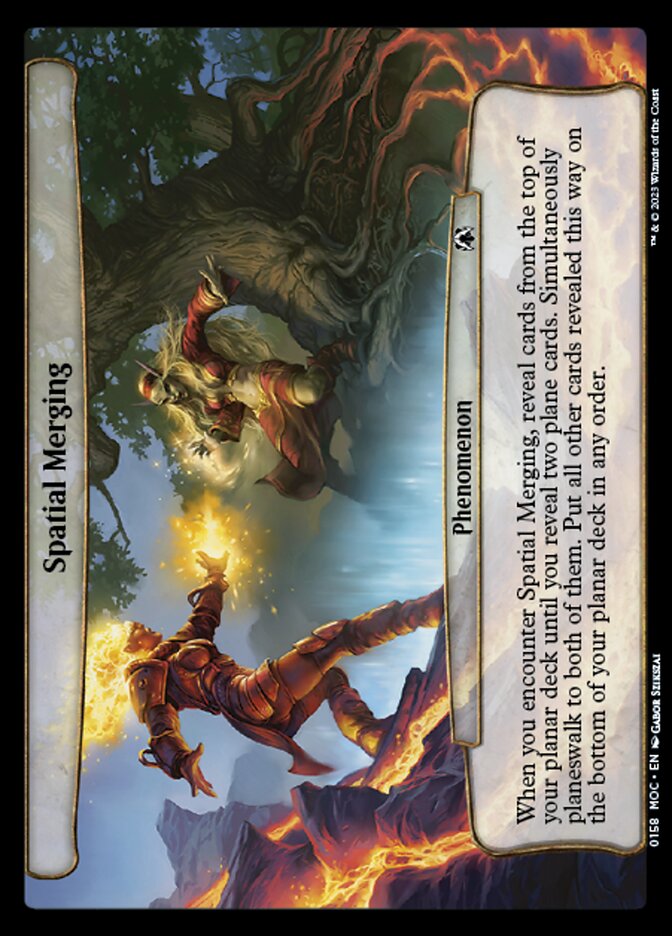 Fusão Espacial / Spatial Merging - Magic: The Gathering - MoxLand