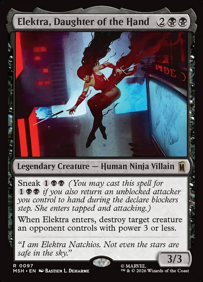 Elektra, Daughter of the Hand - Magic: The Gathering - MoxLand
