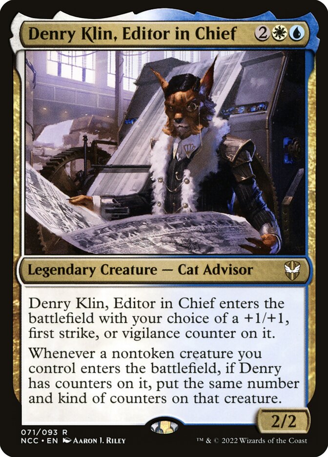 Denry Klin, Editor-chefe / Denry Klin, Editor in Chief - Magic: The Gathering - MoxLand