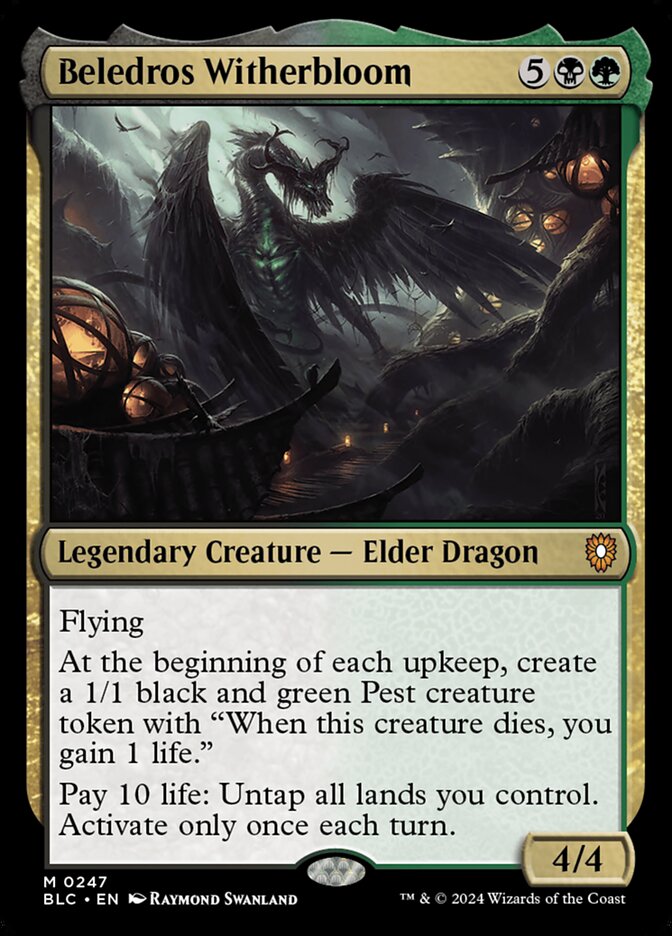 Beledros Murchaflor / Beledros Witherbloom - Magic: The Gathering - MoxLand