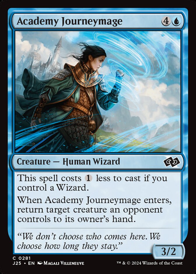 Maga Graduada da Academia / Academy Journeymage - Magic: The Gathering - MoxLand