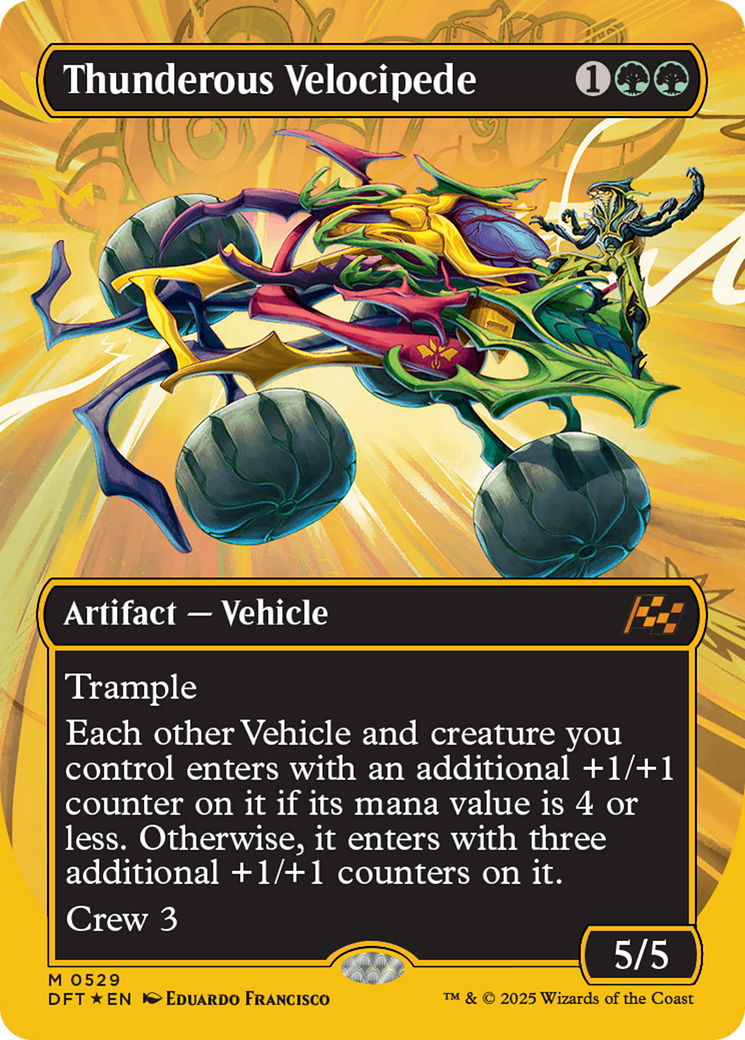 Velocípede Trovejante / Thunderous Velocipede - Magic: The Gathering - MoxLand