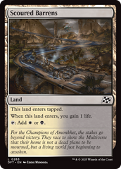 Desertos Calcinados / Scoured Barrens - Magic: The Gathering - MoxLand