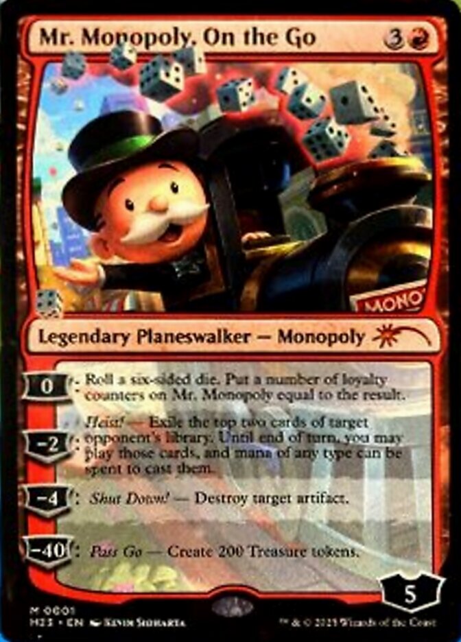 Mr. Monopoly, On the Go - Magic: The Gathering - MoxLand
