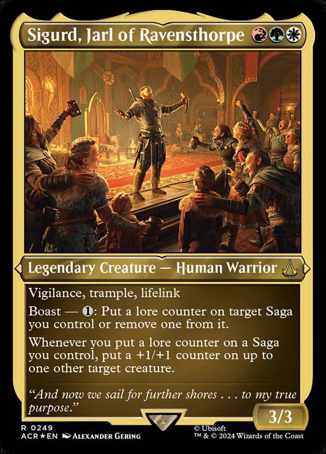 Sigurd, Jarl of Ravensthorpe - Magic: The Gathering - MoxLand