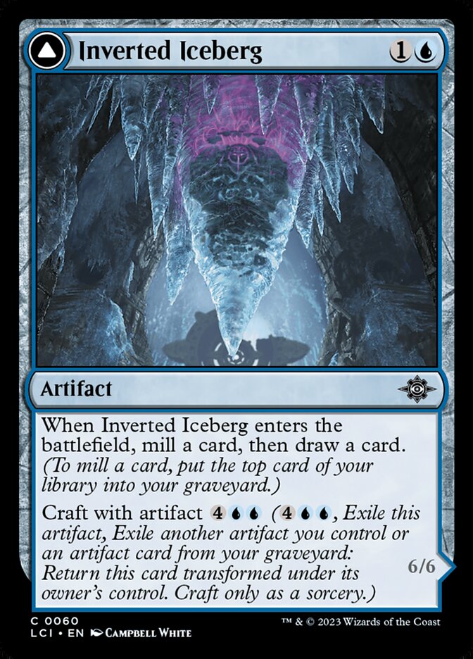 Iceberg Invertido / Inverted Iceberg - Magic: The Gathering - MoxLand