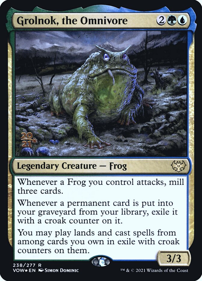 Grolnok, o Onívoro / Grolnok, the Omnivore - Magic: The Gathering - MoxLand