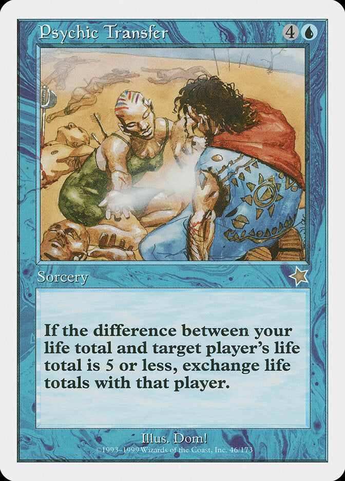 Transferência Psíquica / Psychic Transfer - Magic: The Gathering - MoxLand