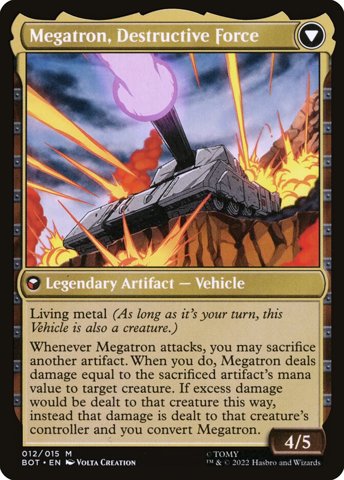 Megatron, Tirano / Megatron, Tyrant - Magic: The Gathering - MoxLand