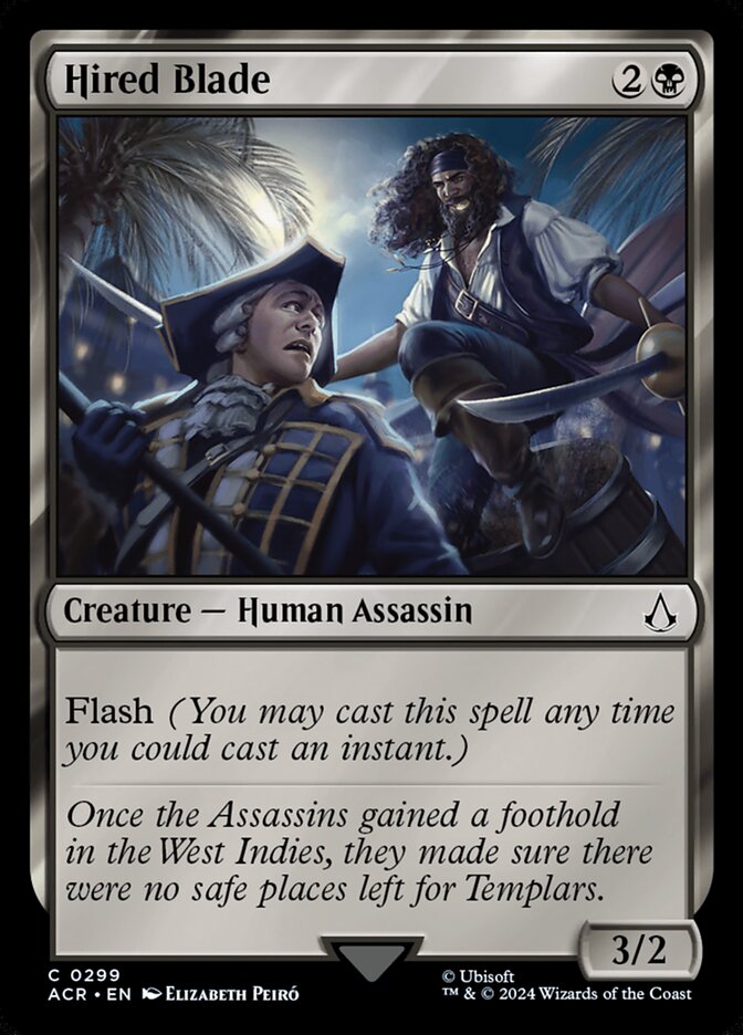 Lâmina de Aluguel / Hired Blade - Magic: The Gathering - MoxLand