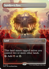 Passo do Poente / Sundown Pass - Magic: The Gathering - MoxLand