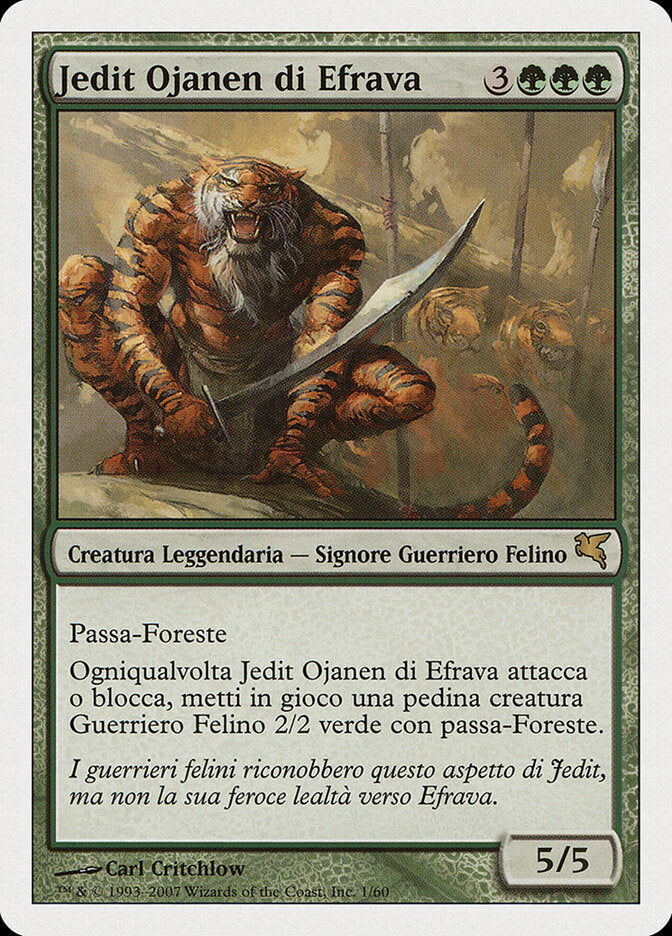 Jedit Ojanen de Efrava / Jedit Ojanen of Efrava - Magic: The Gathering - MoxLand