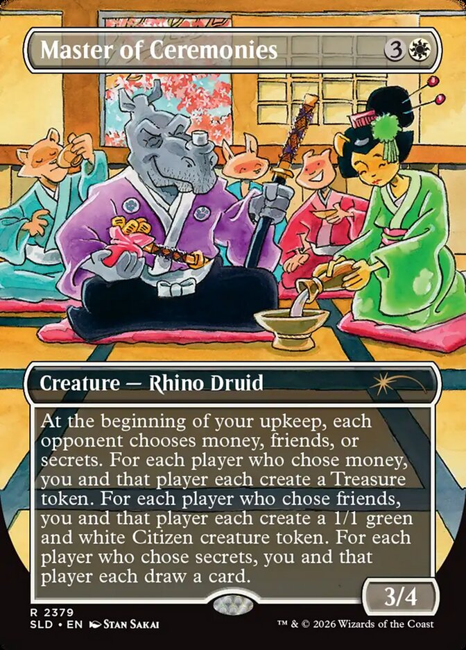 Mestre de Cerimônias / Master of Ceremonies - Magic: The Gathering - MoxLand