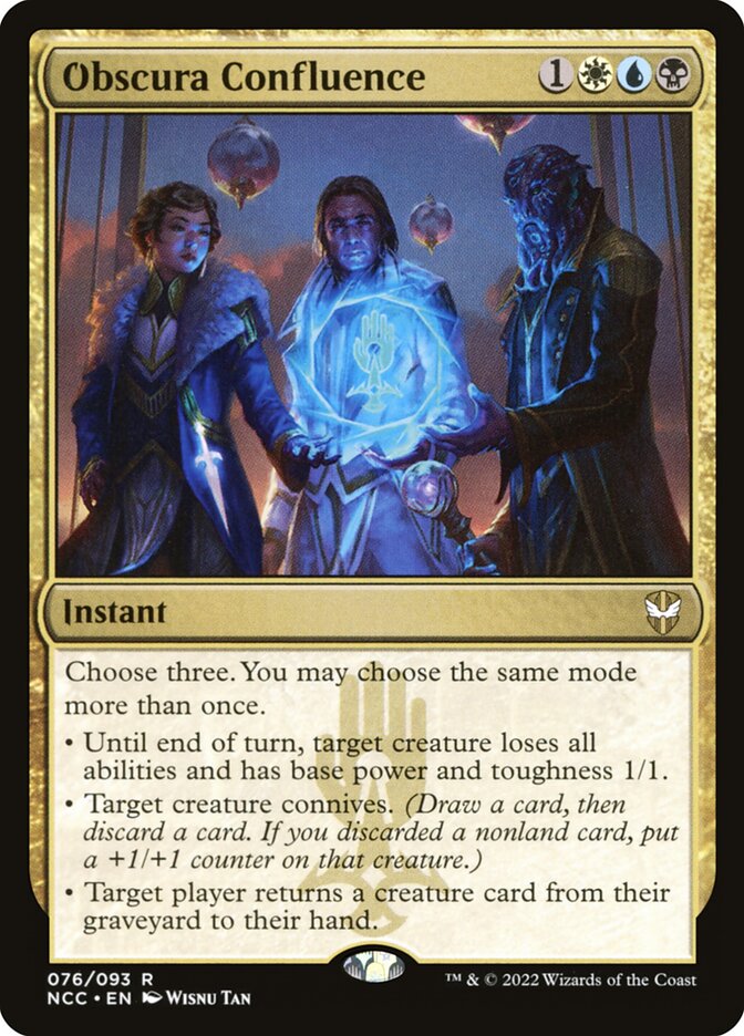 Confluência dos Obscura / Obscura Confluence - Magic: The Gathering - MoxLand