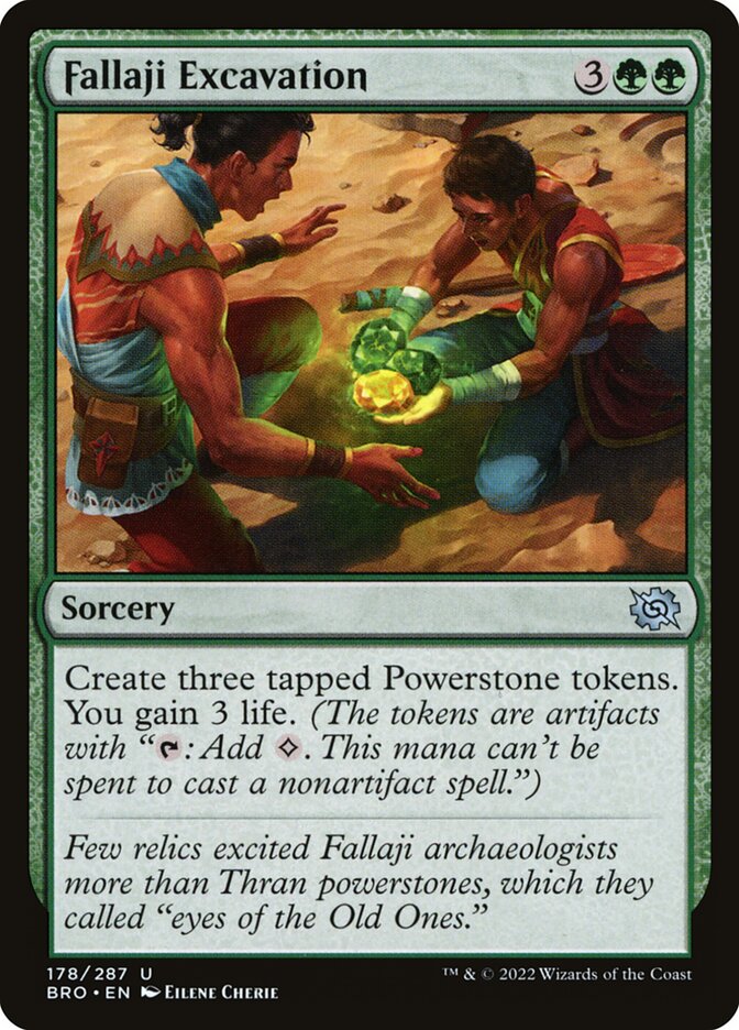 Escavação Fallaji / Fallaji Excavation - Magic: The Gathering - MoxLand