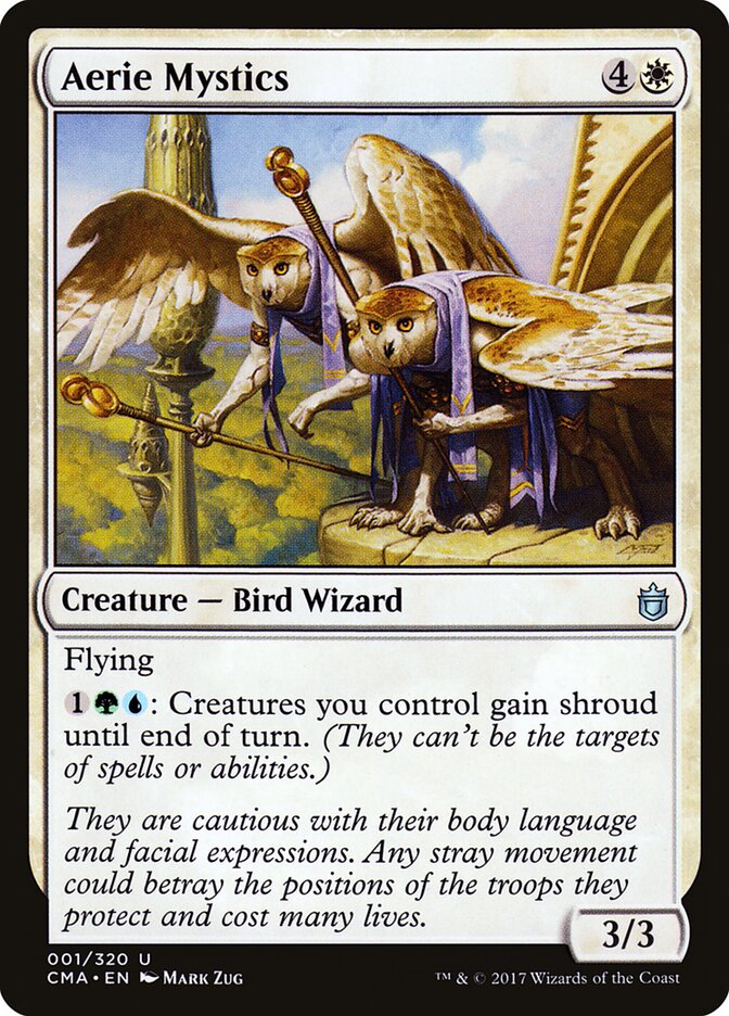 Místicos Altívolos / Aerie Mystics - Magic: The Gathering - MoxLand