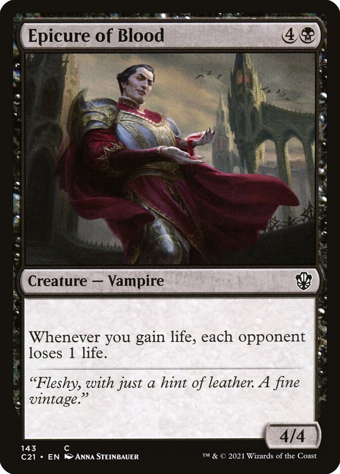 Epicurista de Sangue / Epicure of Blood - Magic: The Gathering - MoxLand